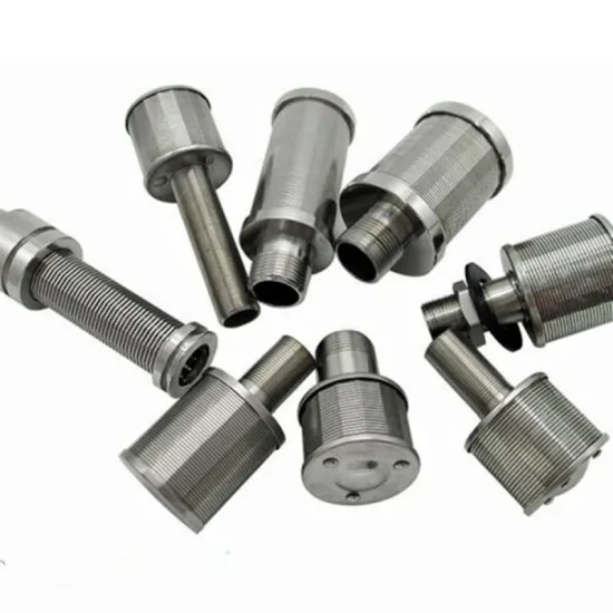 SS Water Nozzle Strainer - 20 Micron Filter for Water Treatment