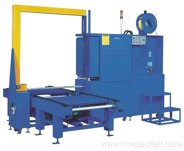 Full-Automatic PP/PET Strip Pallet Cabinet Banding Machine