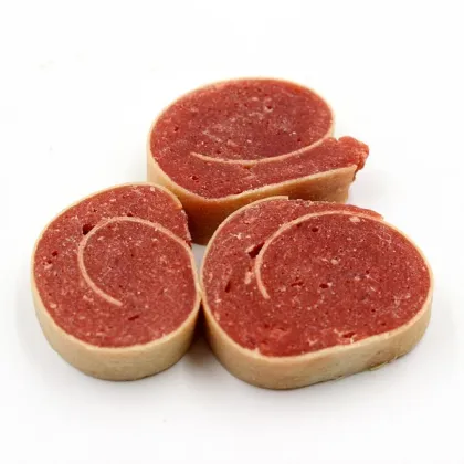 100% naturan chicken and cod shushi roll dog snack