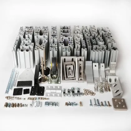 industrial extruded t-slot t slot aluminum profile