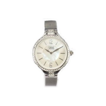 Classical Gold Artwork Watch Vogue Leather Lady Watches 2 Hands Watch With Leather