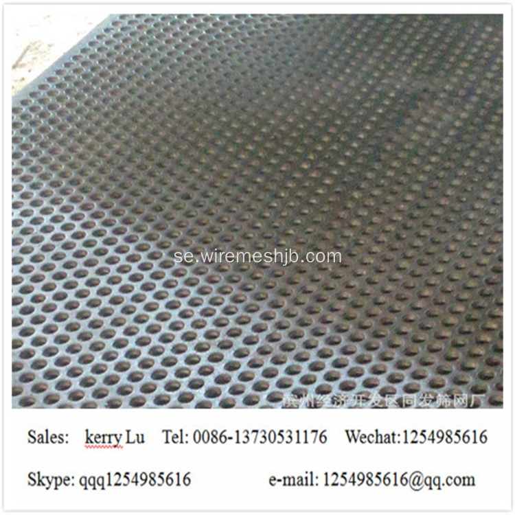 Round Hole Perforated Metal Mesh