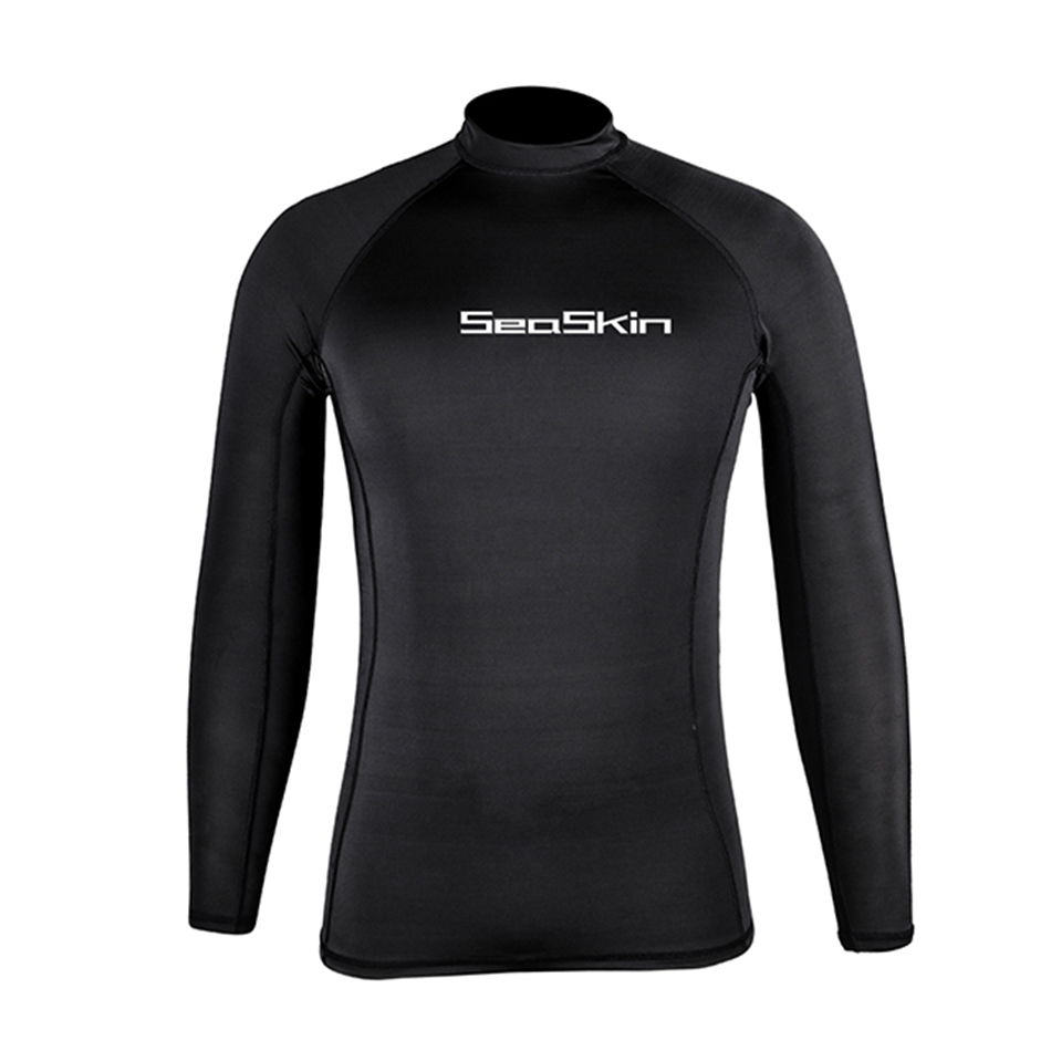 Zeegeten mannen met lange mouwen anti uv rash guard