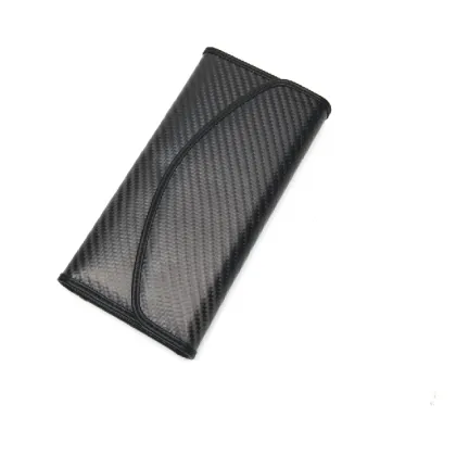 Carbon fiber women wallet