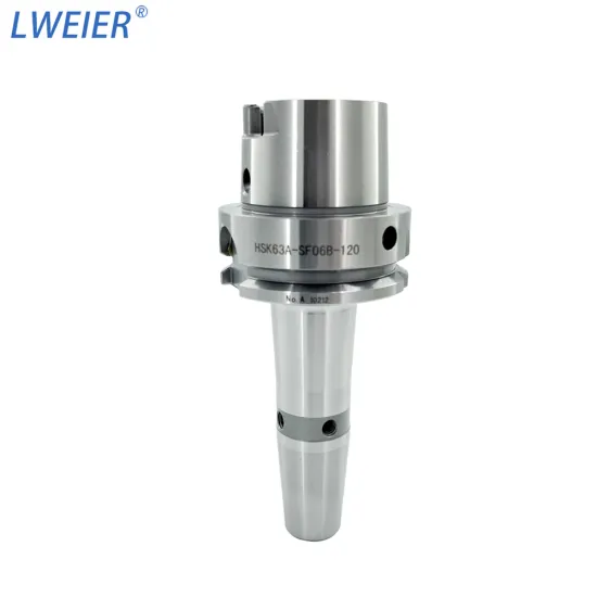 HSK63A-SF12-90 Shrink Fit Holder: 0.003 High Accuracy Collet Chuck
