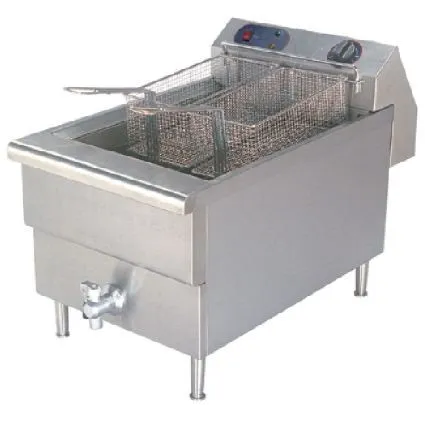 Giant-size Single fryer, USA style