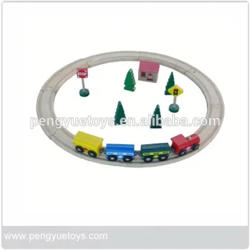 Best Gift for Kids	,	Eco-friendly Toys	,	Wood Train Track Set