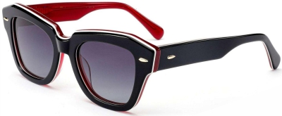 C2 Acetate Sunglasses Black、White、Red