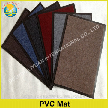 PVC backed swimming pool mat/doormat/shoes cleaning mat/out door mat