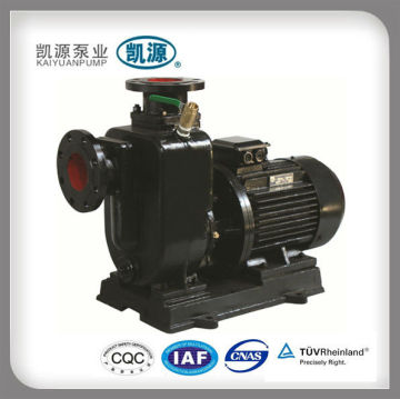 ZWL self-priming centrifugal sewage pump with pressure gauge