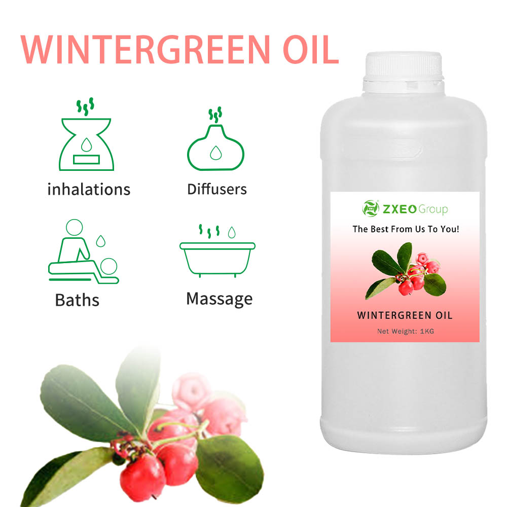 Hot Selling 100% Pure Plant Extract Wintergreen Essential Oil