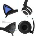 Cuffie stereo per gatti cablate con logo personalizzato