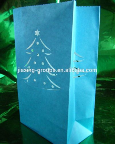 HOT sale paper tealight bags,customized print ,OEM orders are welcome