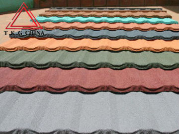 stonecoated chip roofing tiles