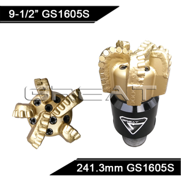 9-1/2" API quality Steel Body PDC Bit