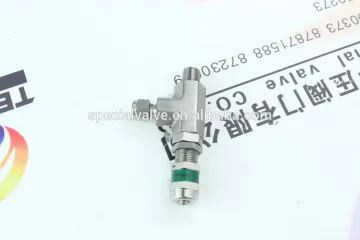 stainless steel male thread relief valve