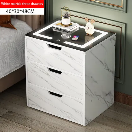 Bedside Table Light Luxury Smart Wireless Charging
