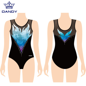 Barudak leotard latihan anu sublimated