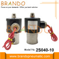 Válvula solenoide de acero inoxidable 2S040-10 3/8 &#39;&#39; 12V 24V