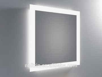 Bathroom shaving mirror,behind bathroom mirror light,backlit matt mirror for wholesaler
