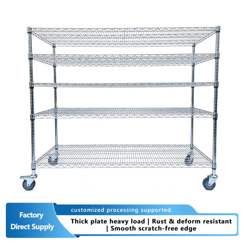 Carrello di preraffreddamento in acciaio inox
