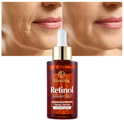 Guanjing Retinol Niacinamide Face Serum: Vitamin E for Pore Reduction and Wrinkle Removal