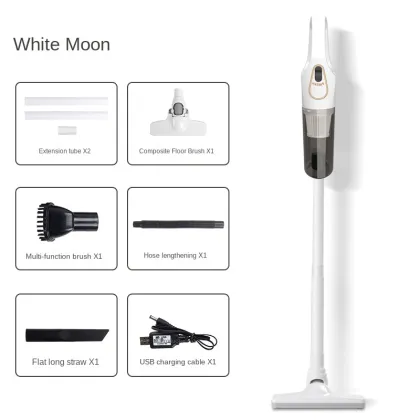 Cordless Household Vacuum Cleaner with Integrated Handheld Vacuums for Mite Removal