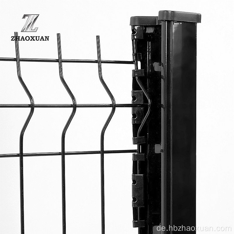 H Post PVC beschichtetes geschweißtes Drahtgitterzaun