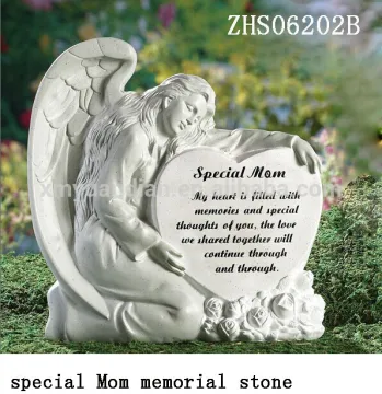 Special Weeping Angel Memorial Stone