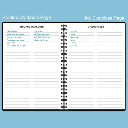 Best Fitness Tracker Weight Loss Journal with Workouts