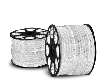 220V High Voltage RGBW Waterproof LED Strip Light with Remote Control