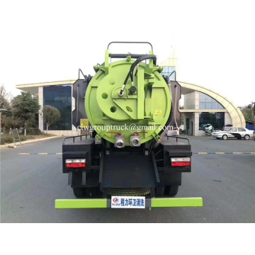 Caminhão de petroleiro da sução da esgoto do caminhão de Dongfeng