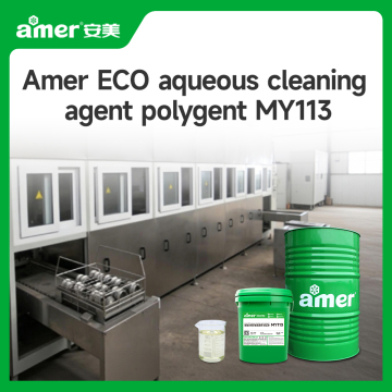 Water-based Eco-friendly Safe Cleaning Agent for spray, ultrasonic, and immersion clean-ing of non-ferrous metals