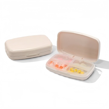 4 Compartment Daily Pill Box