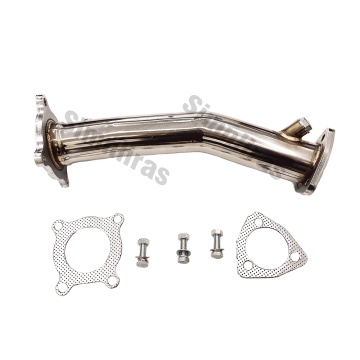 VW Audi A4 B7 FSI 2.0T Edelstahlabwärtsroptestpipe Katze Löschen 06+