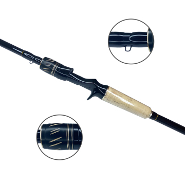 Professional Portable Lure Fishing Set: 2.4m Saltwater Rod and Reel Carbon Combo