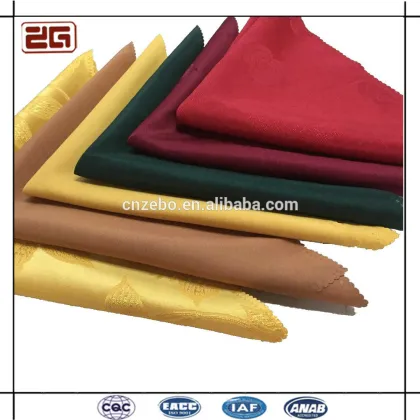 Guangzhou Wholesale Elegant New Arrival Table Cloth Napkins Table Linen