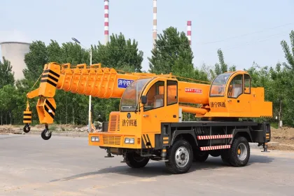 16 ton crane mobile crane tire crane