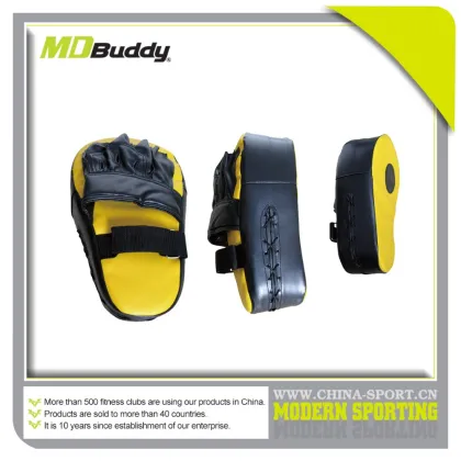 Custom boxing leather boxing bag mitts