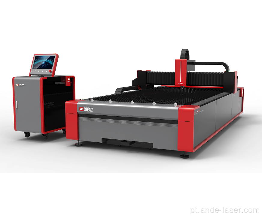 máquina de corte a laser de fibra para venda de metal