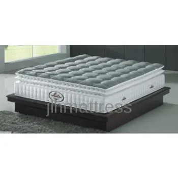 High Quality Double Pillow Top Latex Foam Inflatable Mattress