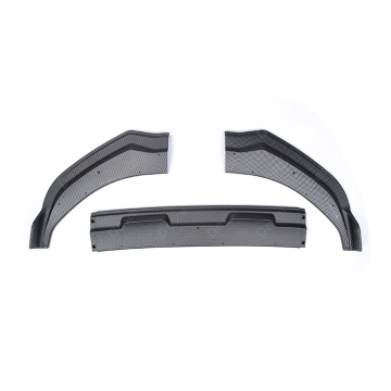 Kit de lábios e spoilers do chão dianteiro e spoiler no estilo GT para 2021-2023 Ford Mustang Mach-e