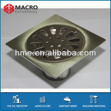 SS304/SS201 Stainless Steel Concrete Floor Drain