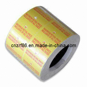 2012 Fashion Printed Adhesive Label (SAL-005)
