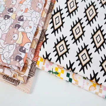 Custom Printed 100% Cotton Poplin Digital Cotton Fabric for Dresses