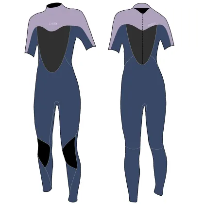 Premium Seaskin Womens Short Arm Scuba Diving Wetsuits for Ocean Exploration