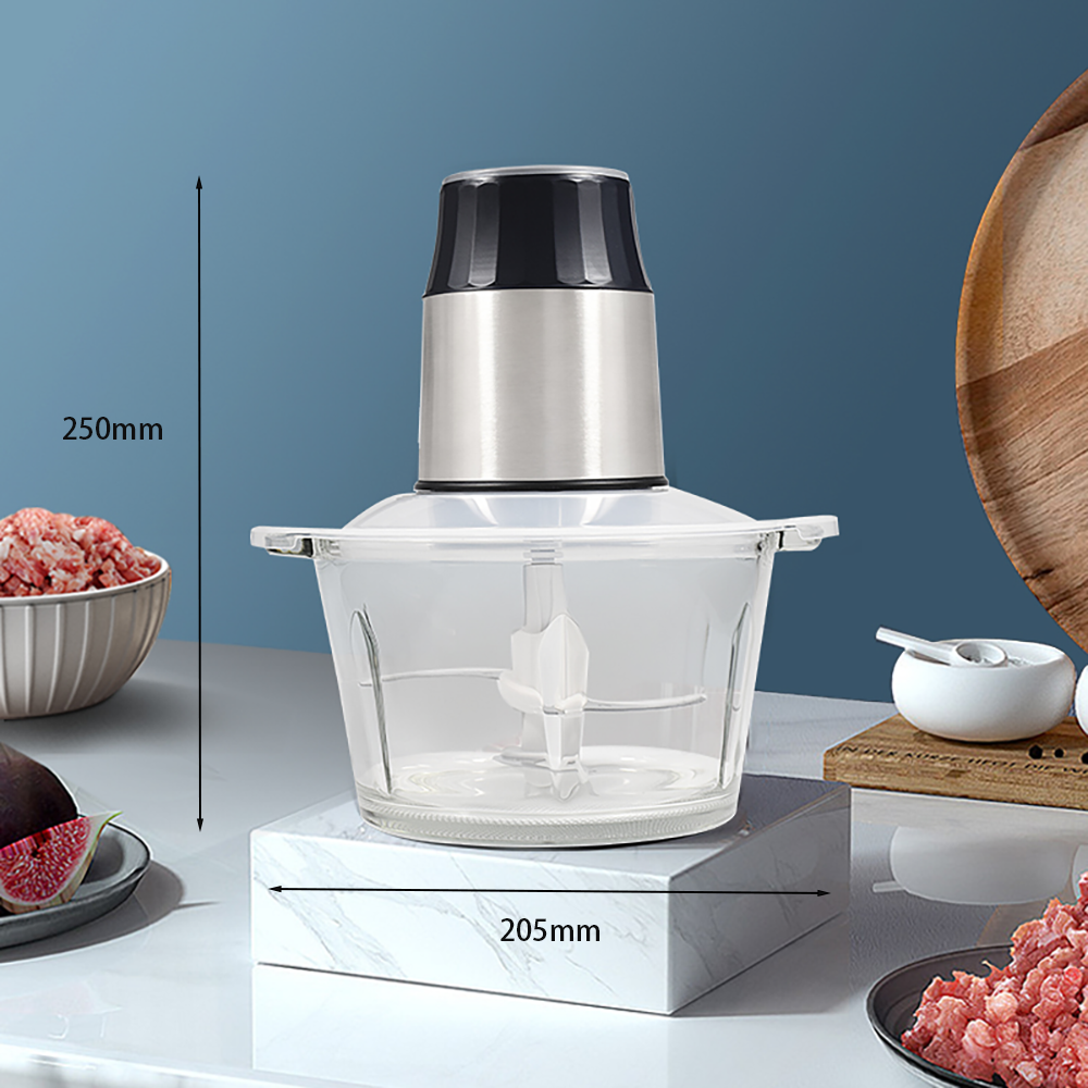 Stainless steel meat grinder portable food processor