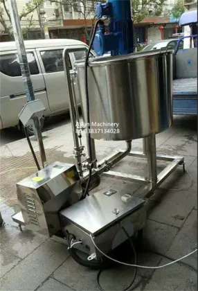 100L Combined Oil Flavor Heating Mixing Tank for Sugar Sauce Cooking and Cosmetics