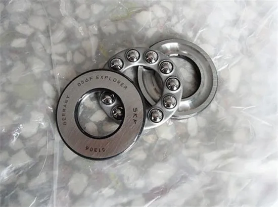 Single Double Row Thrust Ball Bearing 51206 / 51206m For Fluid Control Valve