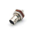 Waterproof Panel Mount BNC Female Bulkhead Connector